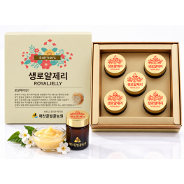 [국내산] 생로얄제리50g x 5병(선물용 박스포장)