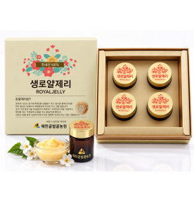 [국내산] 생로얄제리 50g x 4병(선물용 박스포장)