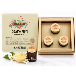 [국내산] 생로얄제리50g x 3병(선물용 박스포장)
