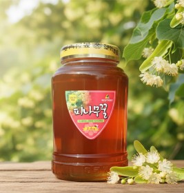 피나무꿀2.4kg(숙성생꿀)(100%숙성생꿀)